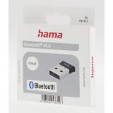 HAMA Блутут нано адаптер version 5,0+HS,class 2, до 10м 0