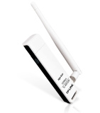 Мрежова карта безжична TP-LINK TL-WN722N 2.4GHZ, 802.11N/G/B USB адаптер с външна антена 0